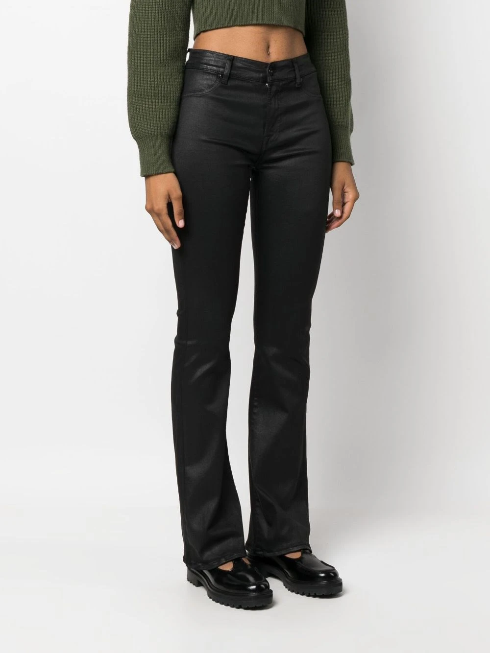 7 For All Mankind Jeans 'Bootcut Coated Slim Illusion' 5 7 For All Mankind Jeans 'Bootcut Coated Slim Illusion' - immagine 3