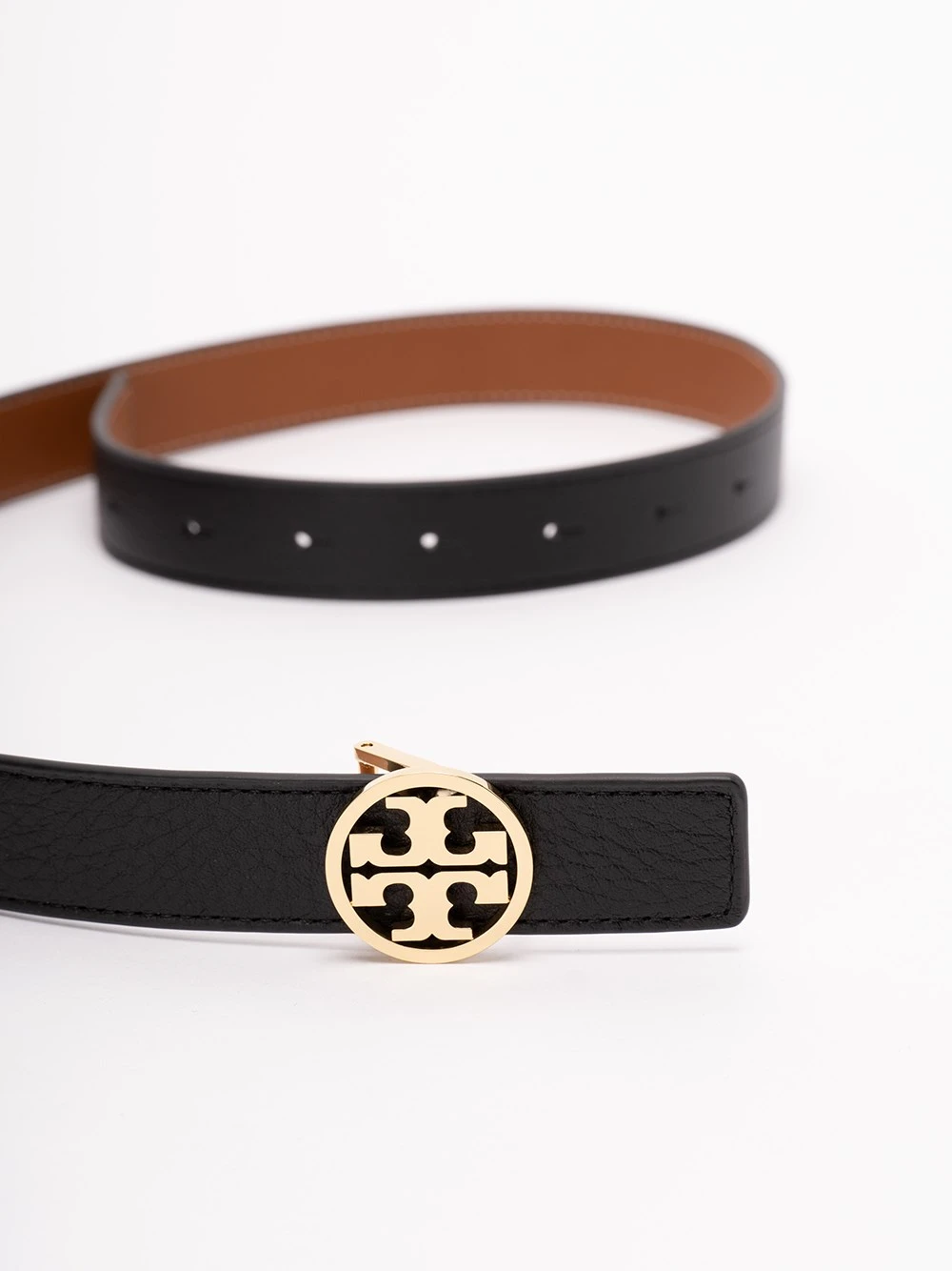 Tory Burch Cintura Reversibile In Pelle 'Miller' 4 Tory Burch Cintura Reversibile In Pelle 'Miller' - immagine 2