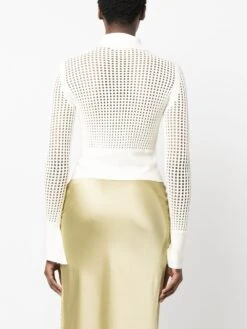 Cardigan In Maglia Fishnet Con Pannelli -Negozio Di Abbigliamento Femminile 80d25e93 6f22 4156 8c4a 1e2928cdb6b8