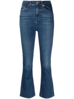 7 For All Mankind Jeans 'Hw Slim Slim Illusion Outer Con Taglio Crudo'
