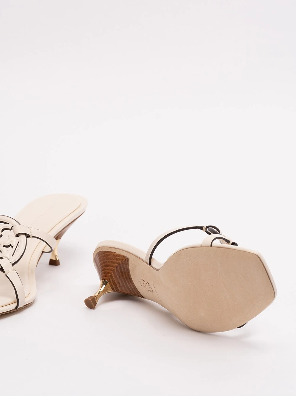 Tory Burch Sandali Con Tacco Basso 'Geo Bombe Miller' 6 Tory Burch Sandali Con Tacco Basso 'Geo Bombe Miller' - immagine 4