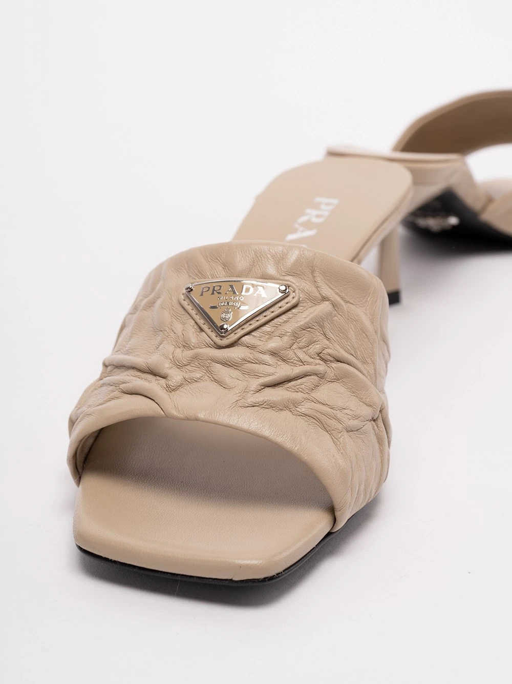 Prada Slide In Pelle Invecchiata 7 Prada Slide In Pelle Invecchiata - immagine 5