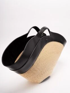 ALAIA Borsa Tote Grande In Pelle 'Khaima Panier' 8 ALAIA Borsa Tote Grande In Pelle 'Khaima Panier' -Negozio Di Abbigliamento Femminile 88685342 3e75 40c4 a45d 8d424fe771dd