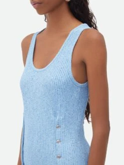 Bottega Veneta Abito Midi A Coste -Negozio Di Abbigliamento Femminile 896281a5 37cc 4028 8a68 aebbafdc7981