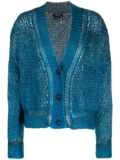 Cardigan Con Scollo A V