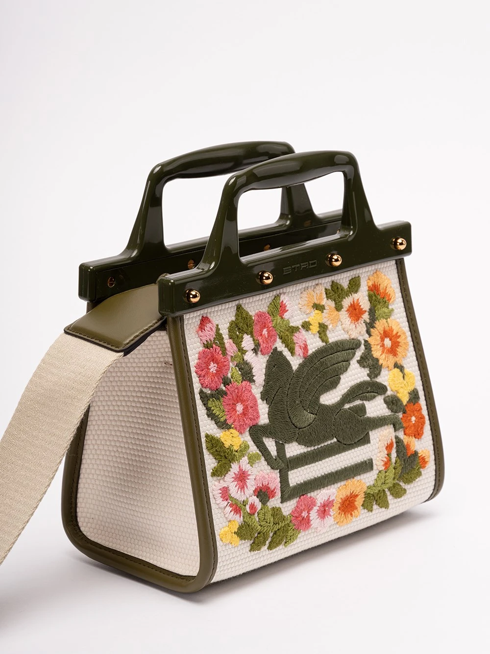 Etro Shopping Ricamo Logo Con Tracolla 5 Etro Shopping Ricamo Logo Con Tracolla - immagine 3