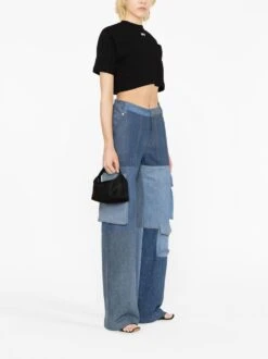 Off-White T-shirt Cropped 'Off Stamp' -Negozio Di Abbigliamento Femminile 94fe2657 f681 44c5 88da 2aa3f7693f8f