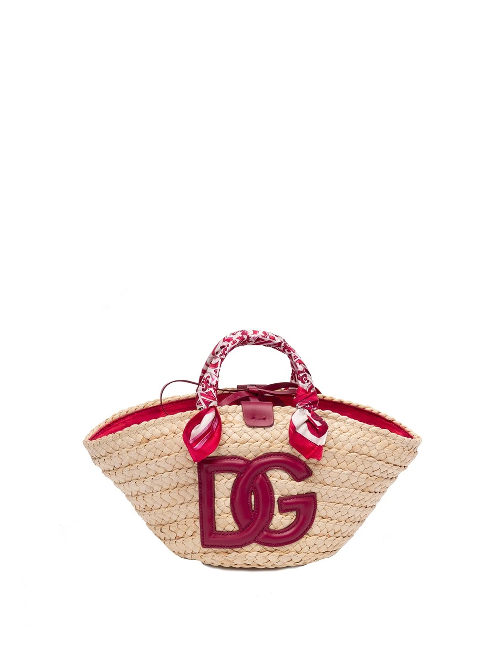Dolce & Gabbana Borsa 'Kendra' In Paglia Con Logo DG 3 Dolce & Gabbana Borsa 'Kendra' In Paglia Con Logo DG