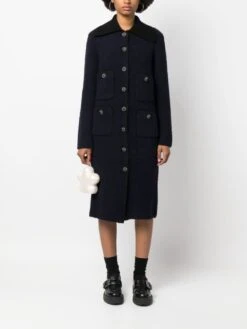 SELF PORTRAIT Cardigan Lungo In Maglia Morbida -Negozio Di Abbigliamento Femminile 95d53eee 54b8 414f 8363 ebc76275fe9f