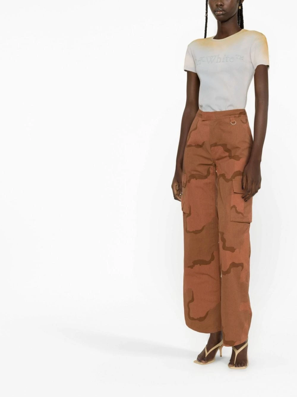 Off-White T-shirt Basic 'Laundry' 4 Off-White T-shirt Basic 'Laundry' - immagine 2