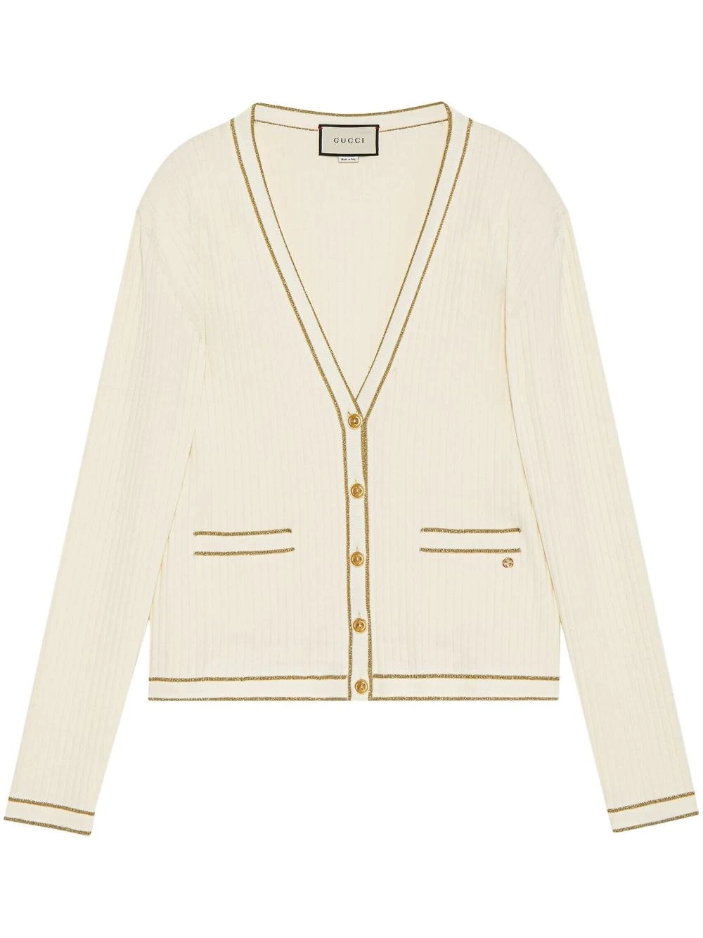 Gucci Cardigan In Viscosa Con Scollo A V 3 Gucci Cardigan In Viscosa Con Scollo A V