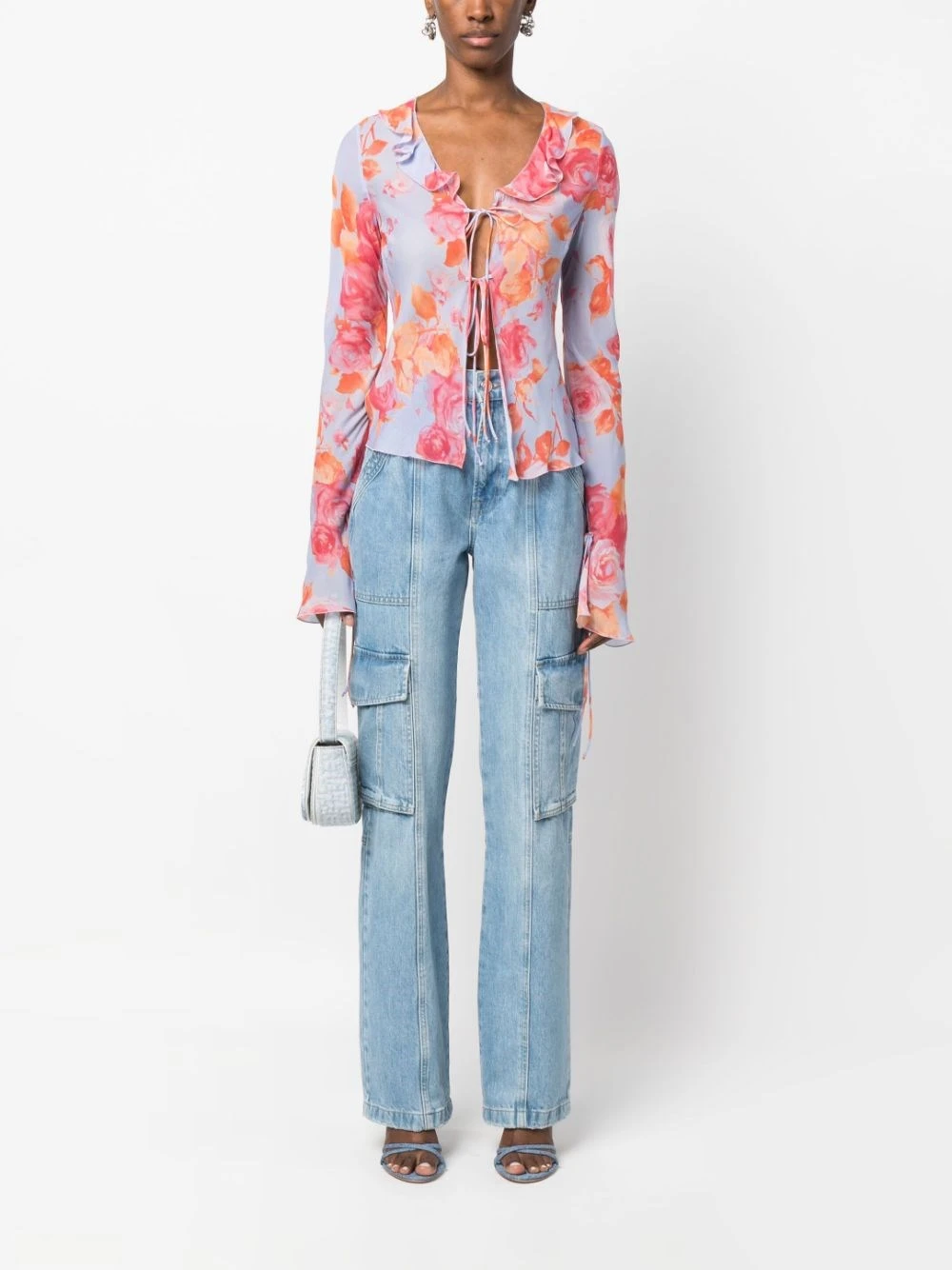 Blusa Con Volant 'Mia' 4 Blusa Con Volant 'Mia' - immagine 2