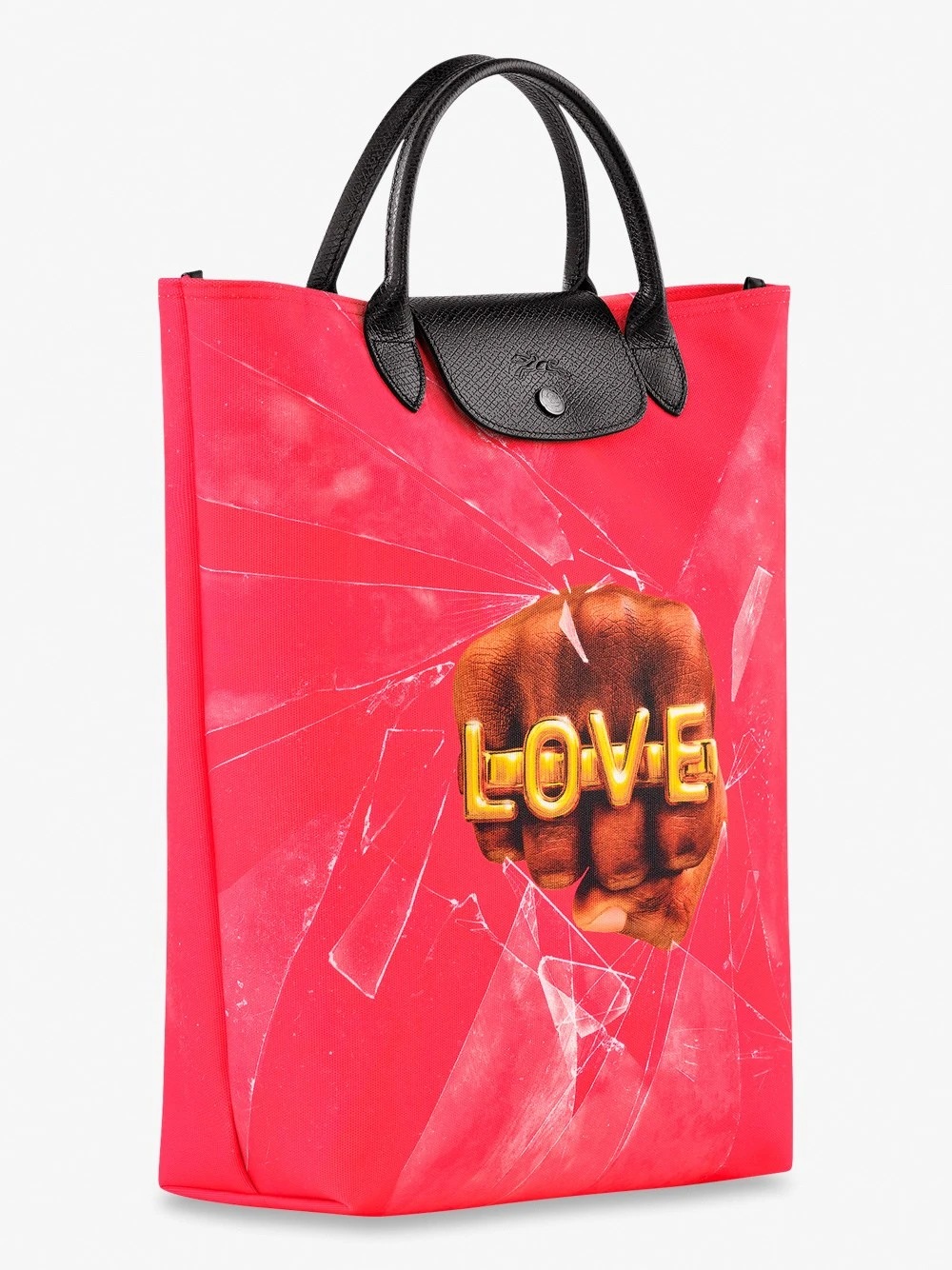 Borsa Tote Media 'Le Pliage Love' 'Longchamp X ToiletPaper' 5 Borsa Tote Media 'Le Pliage Love' 'Longchamp X ToiletPaper' - immagine 3