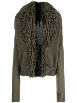 Blumarine Cardigan Con Frange