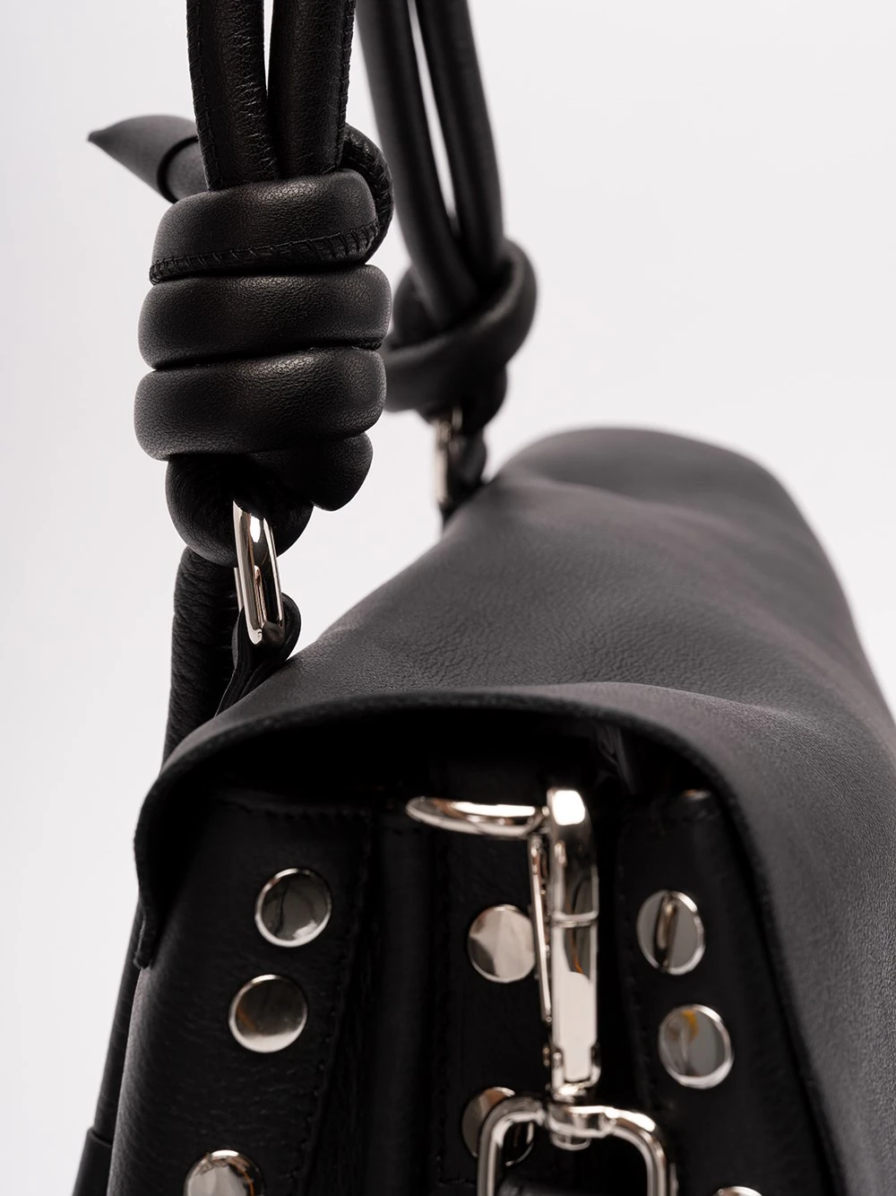 Zanellato Borsa A Spalla Media 'Postina Piuma Knot' 6 Zanellato Borsa A Spalla Media 'Postina Piuma Knot' - immagine 4