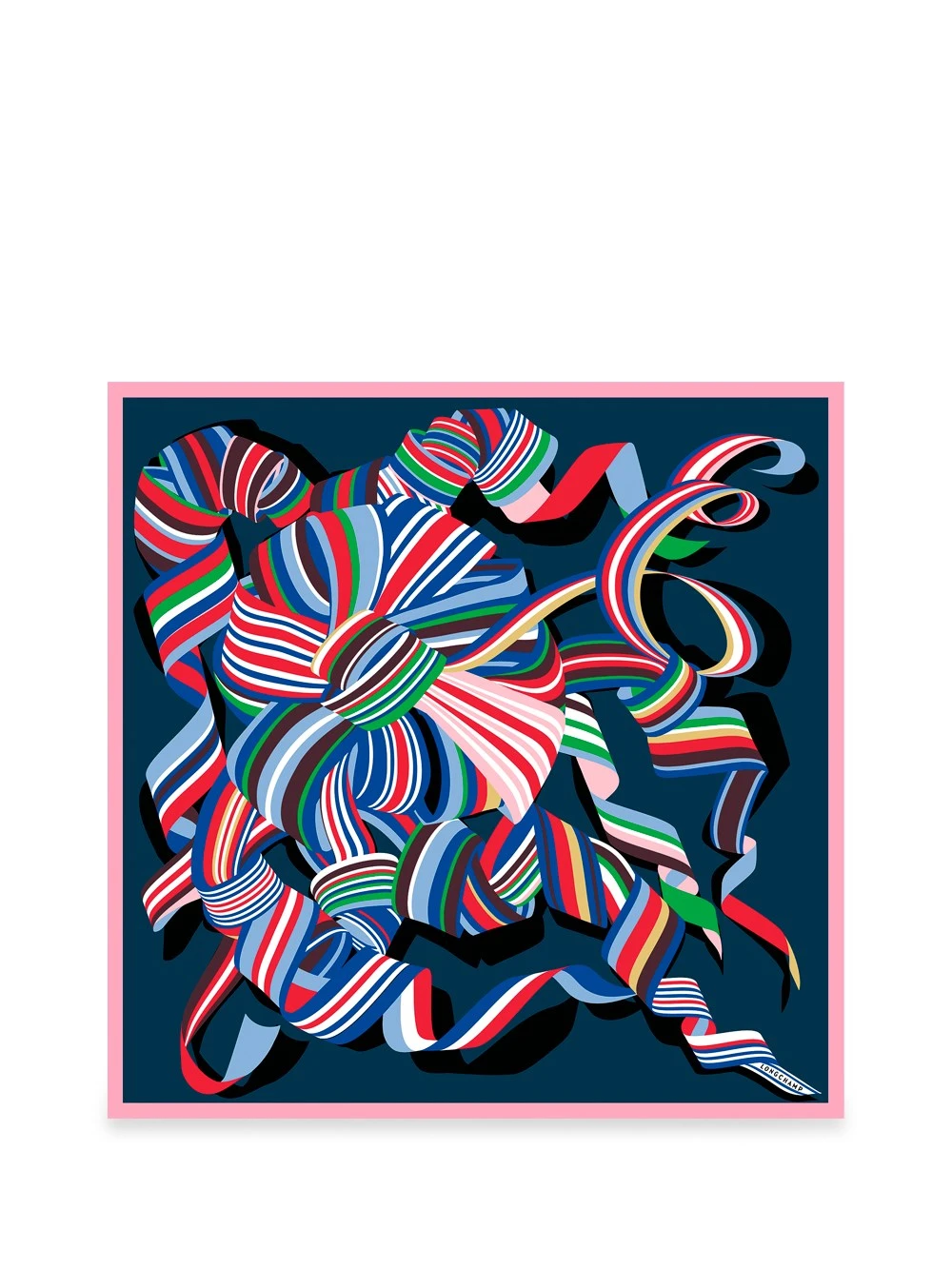 Foulard 'Cocarde Longchamp' 3 Foulard 'Cocarde Longchamp'