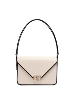 Borsa A Spalla In Pelle 'Valentino Garavani Letter Bag'
