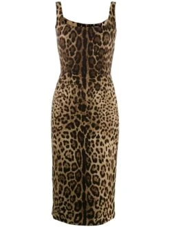 Dolce & Gabbana Abito Stampa Leopard