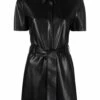 Nanushka Abito Chemisier In Similpelle 'Halli' -Negozio Di Abbigliamento Femminile a06962bb 1b68 483f a8af 07e75f5219ea