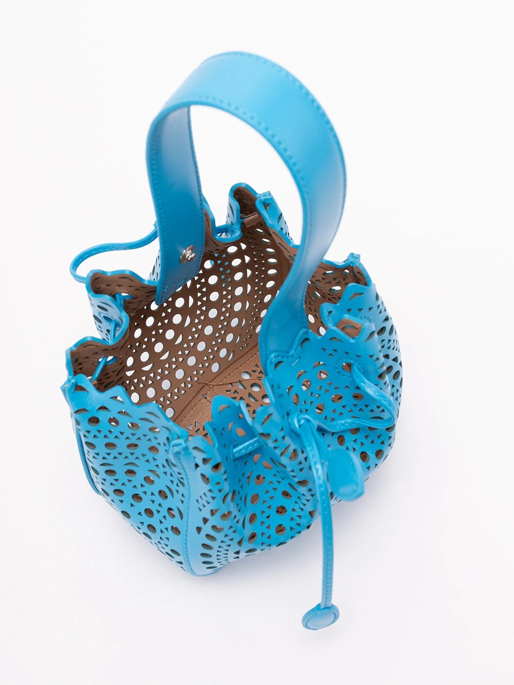 ALAIA Borsa A Mano In Pelle 'New Vienne' 'Rose Marie' 8 ALAIA Borsa A Mano In Pelle 'New Vienne' 'Rose Marie' - immagine 6