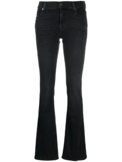 7 For All Mankind Jeans 'Bootcut Slim Illusion Senza Bordi Con Dettaglio Squiggle'