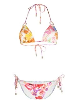 Zimmermann Bikini Con Anelli "Raie"