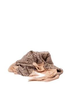 Twin Set Animalier Print Keffiyeh