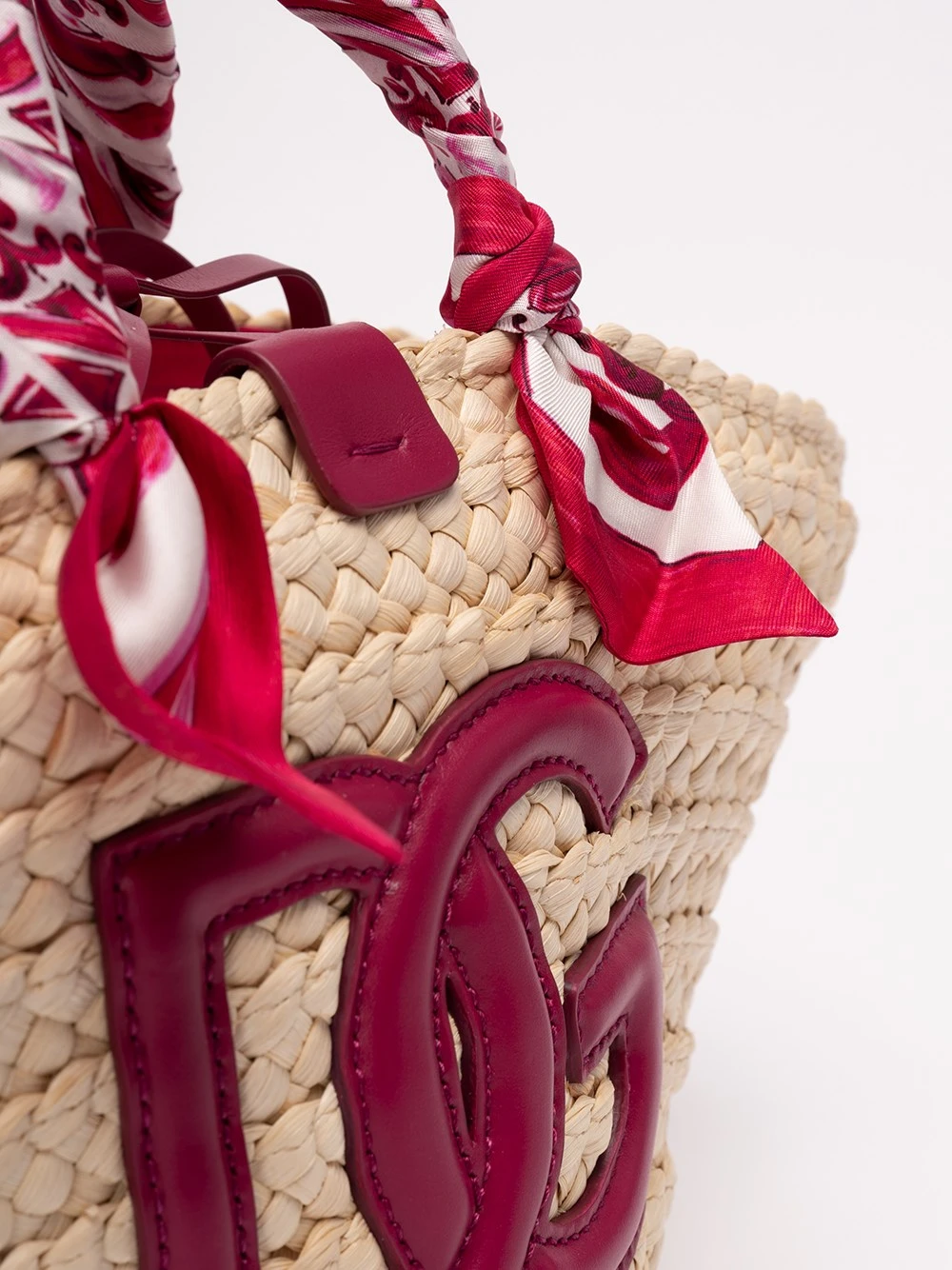 Dolce & Gabbana Borsa 'Kendra' In Paglia Con Logo DG 6 Dolce & Gabbana Borsa 'Kendra' In Paglia Con Logo DG - immagine 4