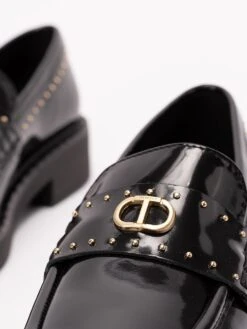 Twin Set Mocassino In Pelle Con Micro Borchie -Negozio Di Abbigliamento Femminile ac141b05 3241 42f0 9e0f 373af4bc2939