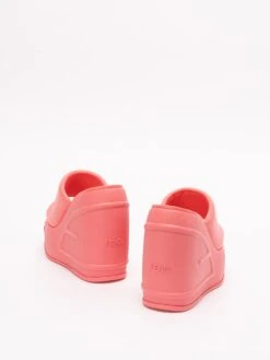 FENDI Slide Nappa Platform -Negozio Di Abbigliamento Femminile ac672385 b3e3 4854 8e26 56253eaf45a5