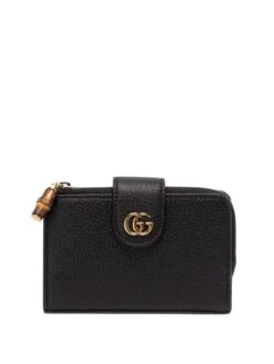 Gucci Portafoglio Medio 'Bamboo Puller'