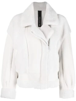 Giacca Biker In Shearling