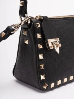 Valentino Garavani Borsa A Spalla Piccola In Pelle 'Rockstud' -Negozio Di Abbigliamento Femminile b089e95f 592b 49da a700 5b2b5b65b879