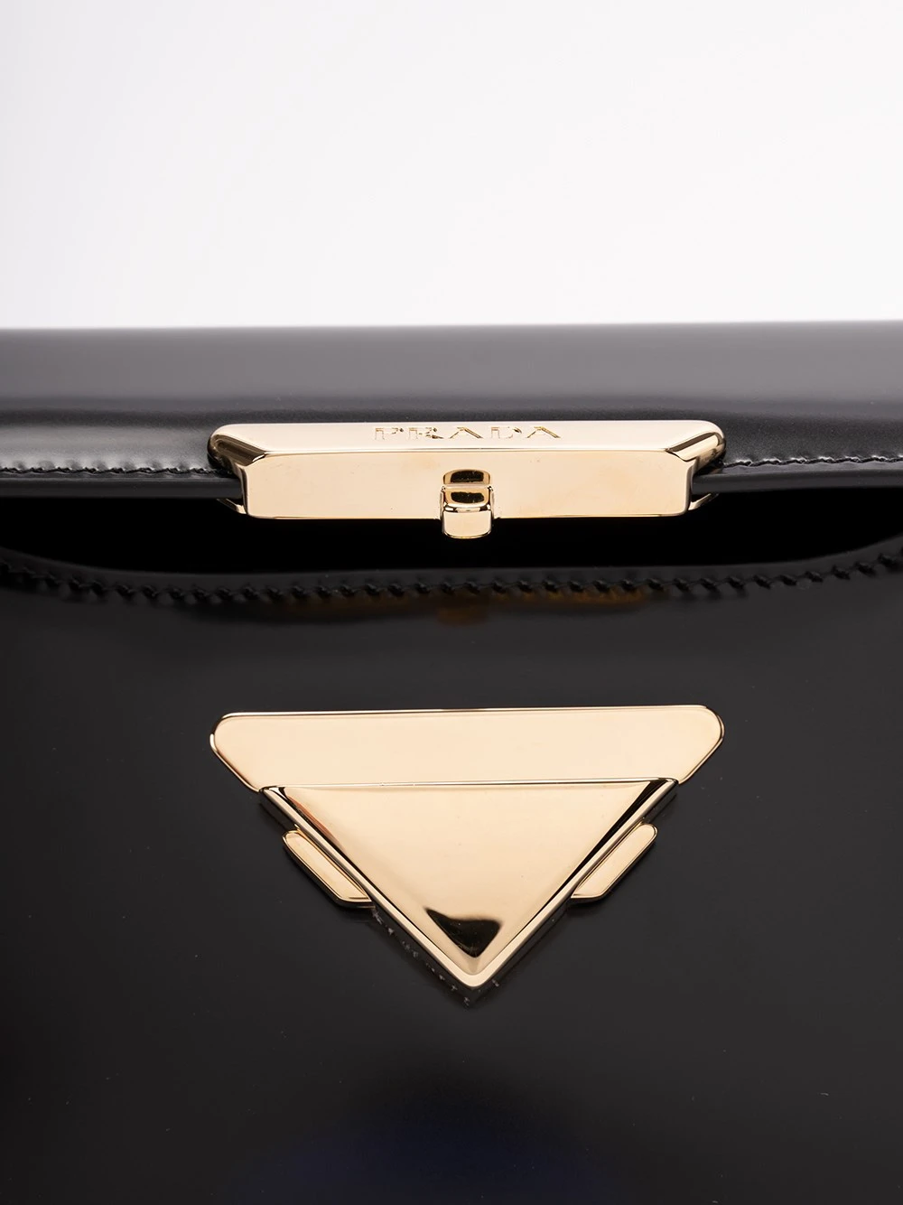 Prada Borsa A Spalla In Pelle Spazzolata 6 Prada Borsa A Spalla In Pelle Spazzolata - immagine 4