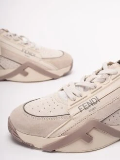 FENDI Sneaker In Pelle 'Flow' -Negozio Di Abbigliamento Femminile b386958c 91eb 4340 b653 ff6d8c924919