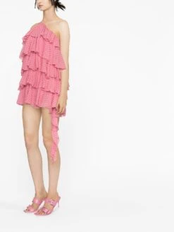 Blumarine Mini Abito Con Balze -Negozio Di Abbigliamento Femminile b59ca7f0 6b16 42d9 bbf5 3448c9b7ef92