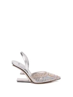 FENDI Slingback "First" Con Strass