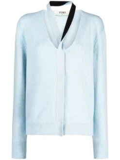 `Fendi Mirror` Cardigan