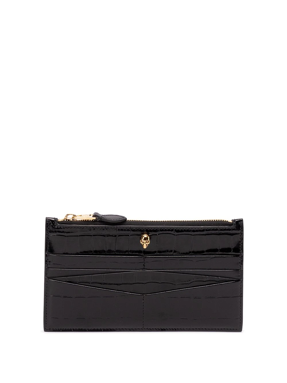 Alexander McQueen Portafoglio Con Zip `Skull 3 Alexander McQueen Portafoglio Con Zip `Skull