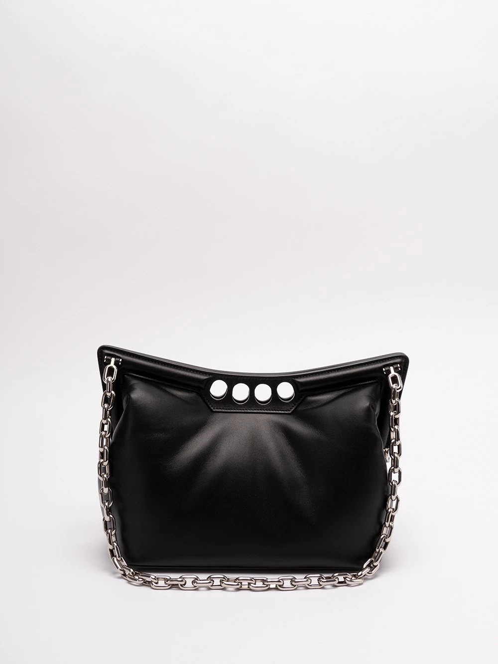 Alexander McQueen Tracolla 'The Puffy Peak' In Pelle 4 Alexander McQueen Tracolla 'The Puffy Peak' In Pelle - immagine 2