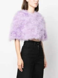 Twin Set Short Jacket With Feathers 11 Twin Set Short Jacket With Feathers -Negozio Di Abbigliamento Femminile bdde1b31 e717 4071 b05b 44204ecb2784