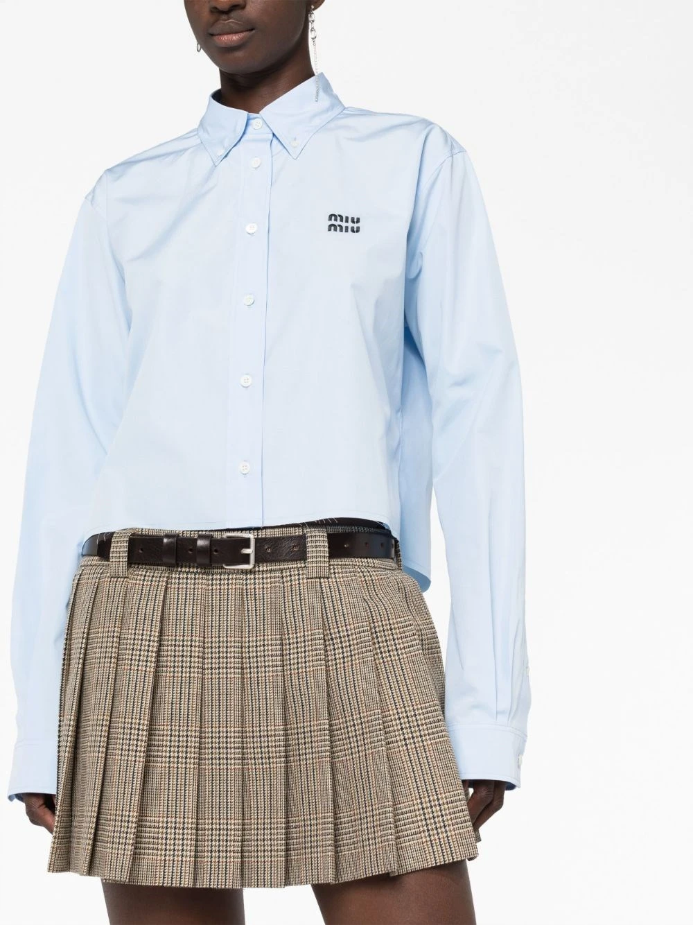 Miu Miu Gonna A Pieghe 8 Miu Miu Gonna A Pieghe - immagine 6