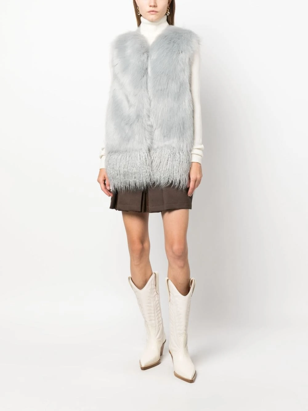 Blugirl Faux Fur Gilet 4 Blugirl Faux Fur Gilet - immagine 2