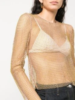 SELF PORTRAIT Top `Hotfix` -Negozio Di Abbigliamento Femminile bfe553b9 7d30 436d afba fdf21e1e999a