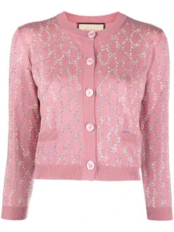 Gucci Crew-Neck Cardigan