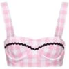 Prada Top Bralette Check 'Gingham' 1 Prada Top Bralette Check 'Gingham' -Negozio Di Abbigliamento Femminile c912d0ca 68a7 48af 8103 e7ae720098b0