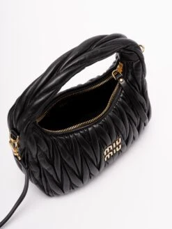 Miu Miu Borsa Hobo In Pelle 'Miu Wander' -Negozio Di Abbigliamento Femminile ce851579 b4eb 4a64 8bc3 ae21b98ac8d8