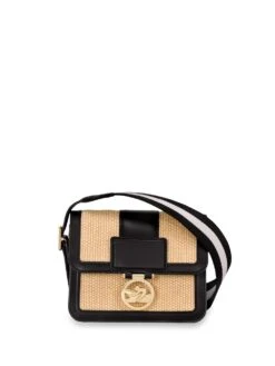 Longchamp Borsa A Tracolla Piccola 'Box-Trot Paille'