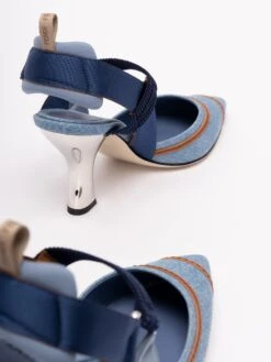 FENDI Slingback Denim 'Colibrì' -Negozio Di Abbigliamento Femminile cf173d73 3efa 4a10 9417 54c4ccb96dbf