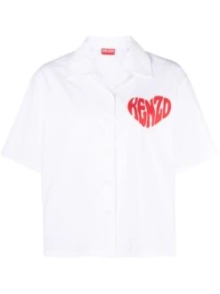 Camicia Hawaiiana 'Kenzo Hearts'